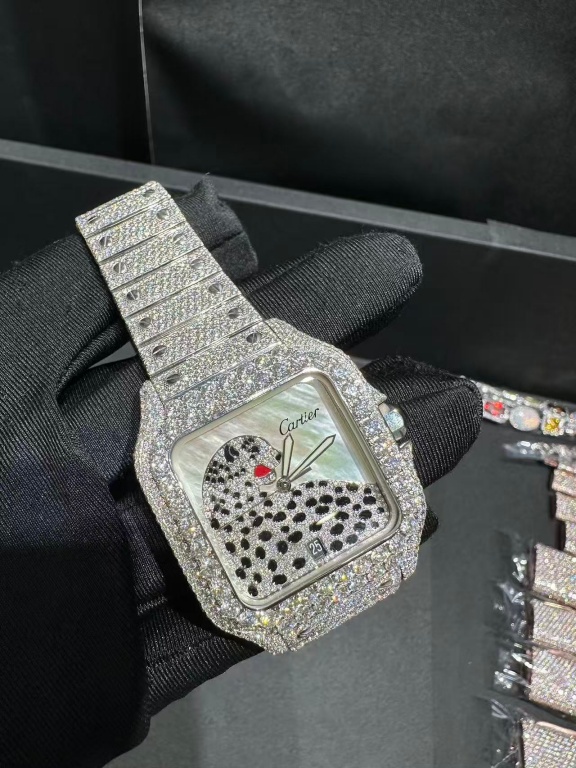 Lab diamond Cartier Santos W2SA0006 - Image 2