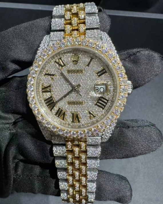 Lab diamond watch